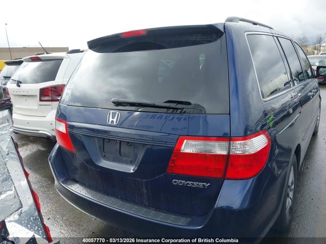 40057770 :رقم المزاد ، 5FNRL38635B504611 vin ، 2005 Honda Odyssey Ex-l مزاد بيع