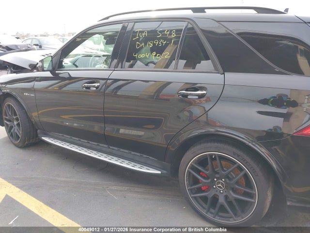 2018 Mercedes-benz Gle 63 Amg-s 4matic მანქანა იყიდება აუქციონზე, vin: 4JGDA7FB0JB148313, აუქციონის ნომერი: 40049012