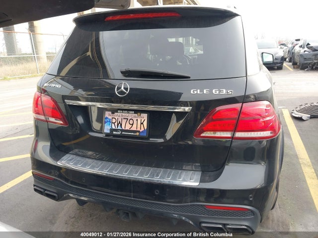 2018 Mercedes-benz Gle 63 Amg-s 4matic მანქანა იყიდება აუქციონზე, vin: 4JGDA7FB0JB148313, აუქციონის ნომერი: 40049012