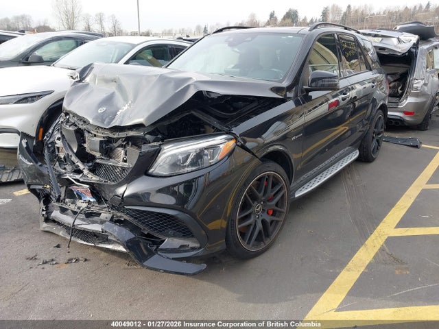 2018 Mercedes-benz Gle 63 Amg-s 4matic მანქანა იყიდება აუქციონზე, vin: 4JGDA7FB0JB148313, აუქციონის ნომერი: 40049012