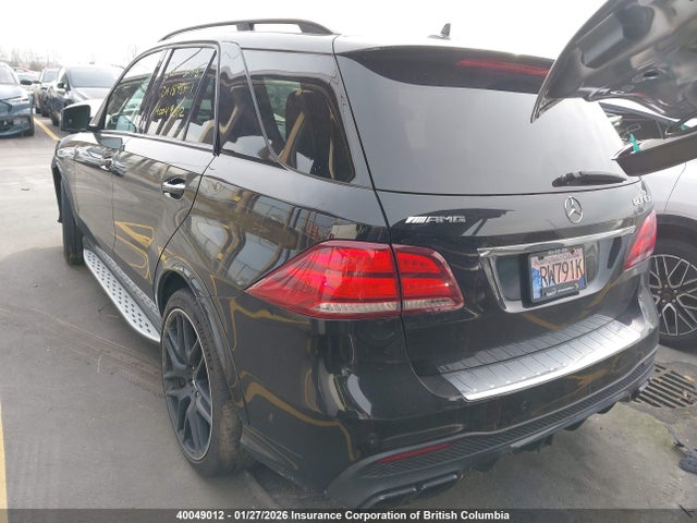 2018 Mercedes-benz Gle 63 Amg-s 4matic მანქანა იყიდება აუქციონზე, vin: 4JGDA7FB0JB148313, აუქციონის ნომერი: 40049012