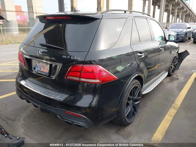 2018 Mercedes-benz Gle 63 Amg-s 4matic მანქანა იყიდება აუქციონზე, vin: 4JGDA7FB0JB148313, აუქციონის ნომერი: 40049012