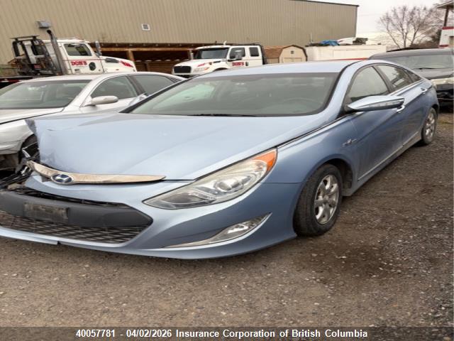 40057781 :رقم المزاد ، KMHEC4A44CA029310 vin ، 2012 Hyundai Sonata Hybrid مزاد بيع