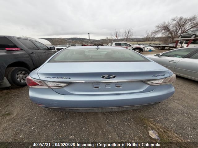 40057781 :رقم المزاد ، KMHEC4A44CA029310 vin ، 2012 Hyundai Sonata Hybrid مزاد بيع