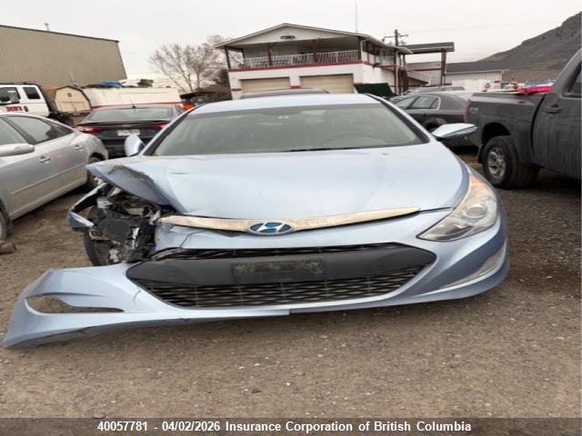 40057781 :رقم المزاد ، KMHEC4A44CA029310 vin ، 2012 Hyundai Sonata Hybrid مزاد بيع
