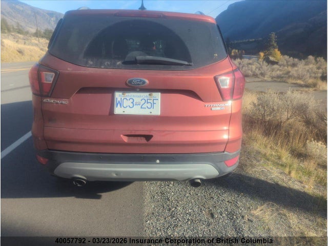 Aukcja sprzedaży 2019 Ford Escape Titanium, vin: 1FMCU9J98KUB72349, numer aukcji: 40057792