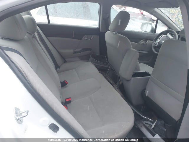 2013 Honda Civic Lx მანქანა იყიდება აუქციონზე, vin: 2HGFB2F48DH109318, აუქციონის ნომერი: 40055846