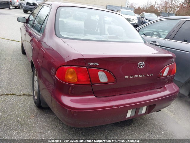 40057811 :رقم المزاد ، 2T1BR12E9WC714267 vin ، 1998 Toyota Corolla Ve/ce/le مزاد بيع