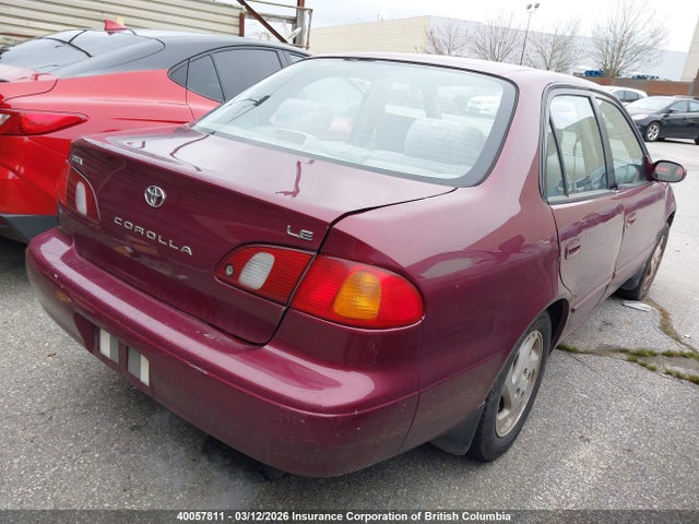 40057811 :رقم المزاد ، 2T1BR12E9WC714267 vin ، 1998 Toyota Corolla Ve/ce/le مزاد بيع