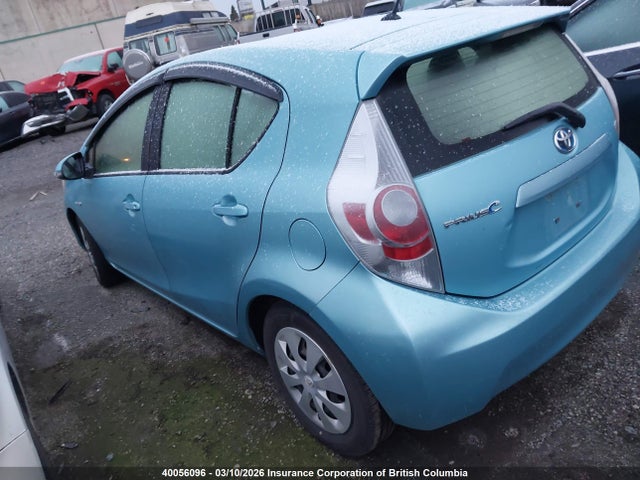 40056096 :رقم المزاد ، JTDKDTB3XC1011995 vin ، 2012 Toyota Prius C مزاد بيع