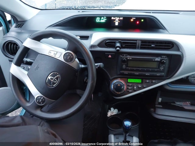 40056096 :رقم المزاد ، JTDKDTB3XC1011995 vin ، 2012 Toyota Prius C مزاد بيع