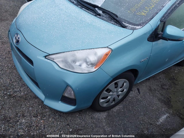 40056096 :رقم المزاد ، JTDKDTB3XC1011995 vin ، 2012 Toyota Prius C مزاد بيع