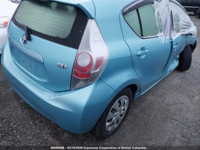 40056096 :رقم المزاد ، JTDKDTB3XC1011995 vin ، 2012 Toyota Prius C مزاد بيع