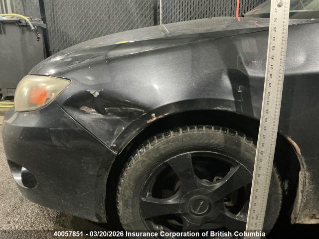 2008 Subaru Impreza 2.5i მანქანა იყიდება აუქციონზე, vin: JF1GH61658G830947, აუქციონის ნომერი: 40057851