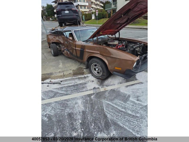 40057853 :رقم المزاد ، 2F02F153041 vin ، 1972 Ford Mustang مزاد بيع