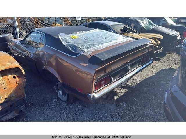 40057853 :رقم المزاد ، 2F02F153041 vin ، 1972 Ford Mustang مزاد بيع