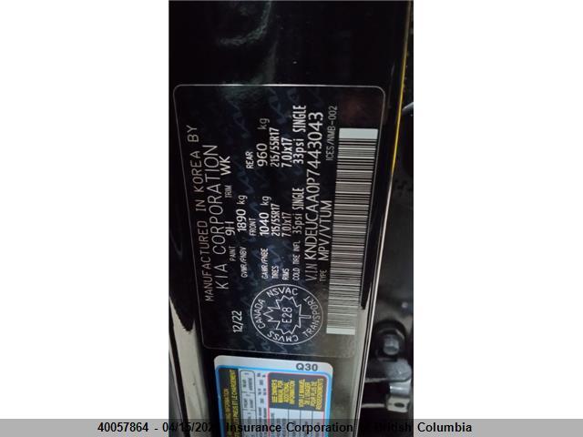 Aukcja sprzedaży 2023 Kia Seltos S, vin: KNDEUCAA0P7443043, numer aukcji: 40057864