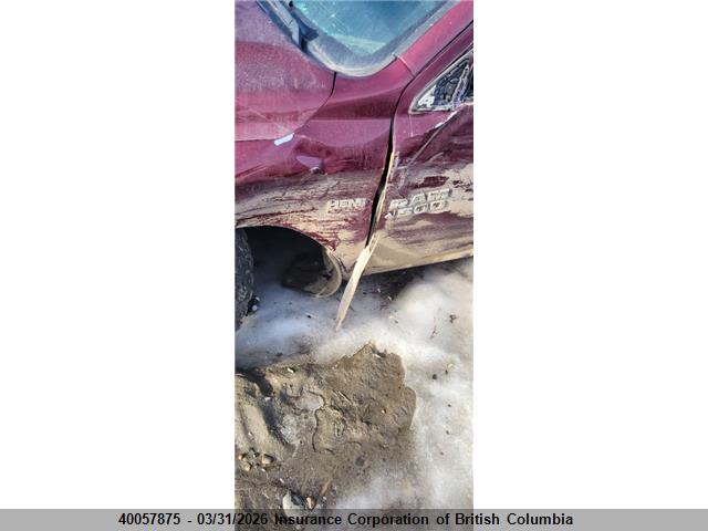 40057875 :رقم المزاد ، 1C6RR7MT1JS196621 vin ، 2018 Ram 1500 Sport مزاد بيع