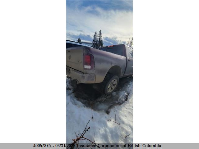 40057875 :رقم المزاد ، 1C6RR7MT1JS196621 vin ، 2018 Ram 1500 Sport مزاد بيع