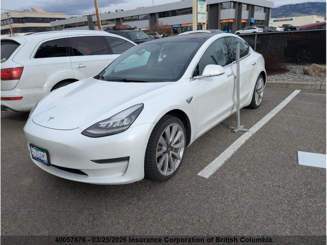 2019 Tesla Model 3 მანქანა იყიდება აუქციონზე, vin: 5YJ3E1EA0KF402403, აუქციონის ნომერი: 40057876