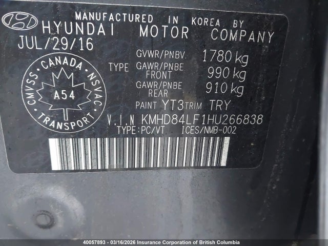 KMHD84LF1HU266838 Hyundai Elantra Se/value/limited