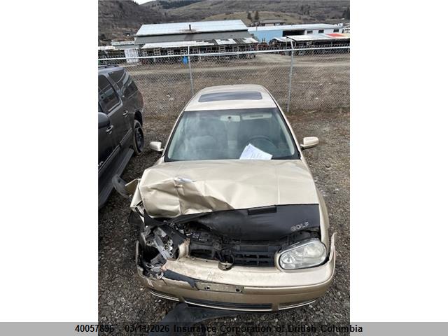 40057896 :رقم المزاد ، 9BWGK61J024030605 vin ، 2002 Volkswagen Golf مزاد بيع