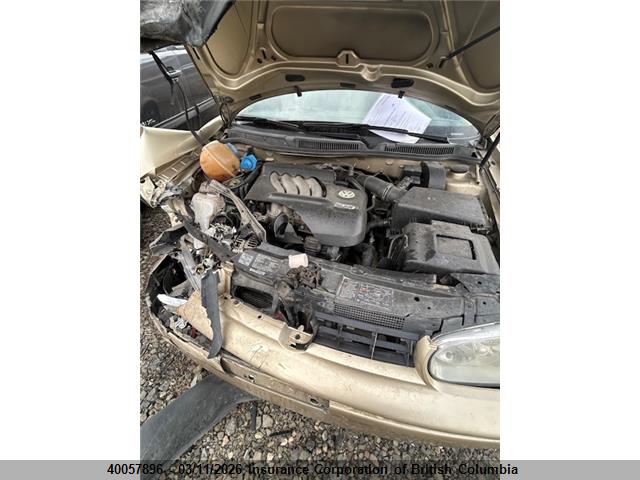40057896 :رقم المزاد ، 9BWGK61J024030605 vin ، 2002 Volkswagen Golf مزاد بيع