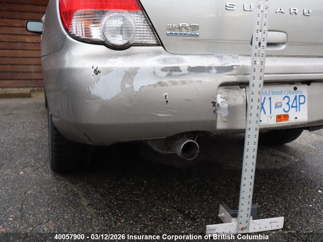 Aukcja sprzedaży 2005 Subaru Impreza Rs, vin: JF1GG67545H811314, numer aukcji: 40057900