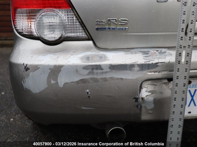Aukcja sprzedaży 2005 Subaru Impreza Rs, vin: JF1GG67545H811314, numer aukcji: 40057900