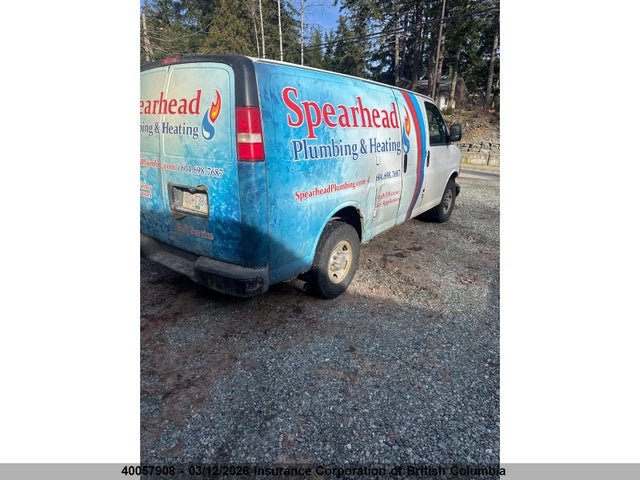 40057908 :رقم المزاد ، 1GCZGTBGXC1130235 vin ، 2012 Chevrolet Express G3500 مزاد بيع