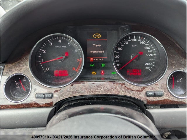 40057910 :رقم المزاد ، WAUML44E14N012539 vin ، 2004 Audi A8 مزاد بيع