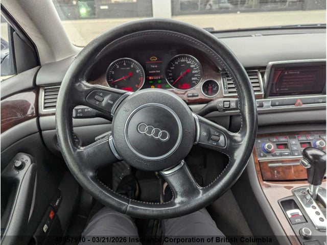 40057910 :رقم المزاد ، WAUML44E14N012539 vin ، 2004 Audi A8 مزاد بيع