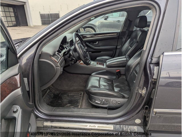 40057910 :رقم المزاد ، WAUML44E14N012539 vin ، 2004 Audi A8 مزاد بيع