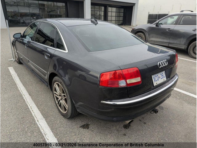 40057910 :رقم المزاد ، WAUML44E14N012539 vin ، 2004 Audi A8 مزاد بيع