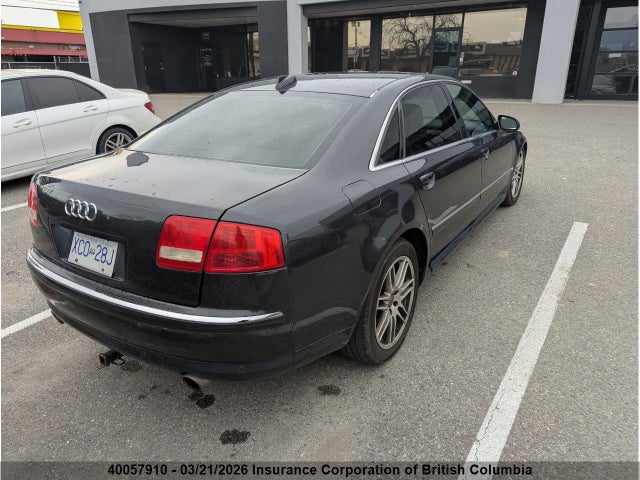 40057910 :رقم المزاد ، WAUML44E14N012539 vin ، 2004 Audi A8 مزاد بيع