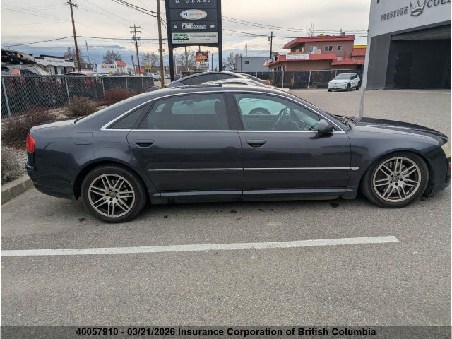 40057910 :رقم المزاد ، WAUML44E14N012539 vin ، 2004 Audi A8 مزاد بيع