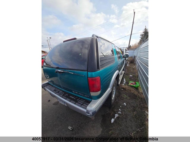 40057917 :رقم المزاد ، 1GNDT13W4T2286854 vin ، 1996 Chevrolet Blazer مزاد بيع