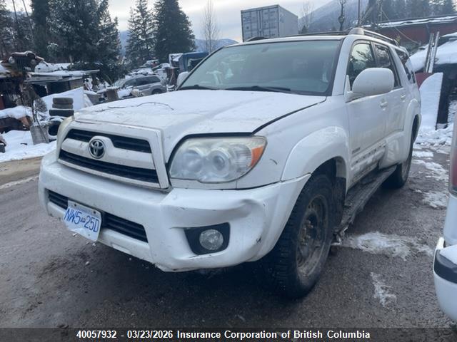 Aukcja sprzedaży 2008 Toyota 4runner Limited, vin: JTEBU17R78K005165, numer aukcji: 40057932
