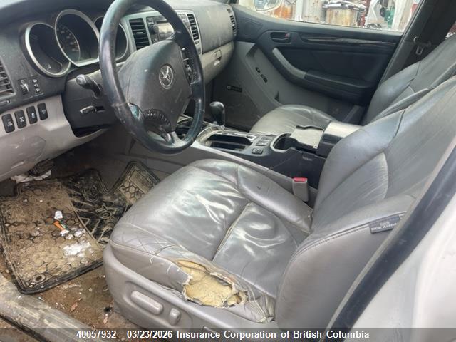 Aukcja sprzedaży 2008 Toyota 4runner Limited, vin: JTEBU17R78K005165, numer aukcji: 40057932