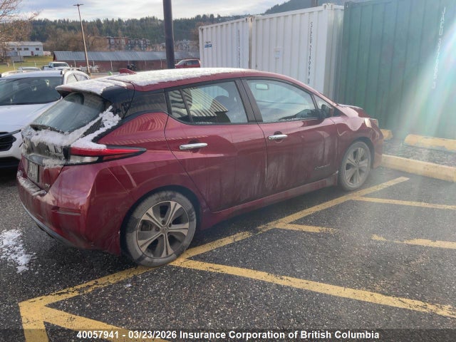 Aukcja sprzedaży 2019 Nissan Leaf, vin: 1N4AZ1CP2KC314913, numer aukcji: 40057941