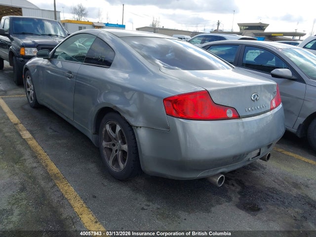 40057943 :رقم المزاد ، JNKCV54E63M219896 vin ، 2003 Infiniti G35 مزاد بيع