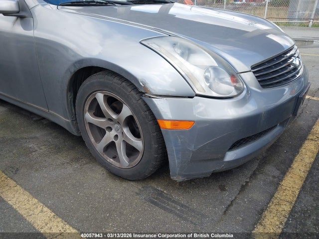 40057943 :رقم المزاد ، JNKCV54E63M219896 vin ، 2003 Infiniti G35 مزاد بيع