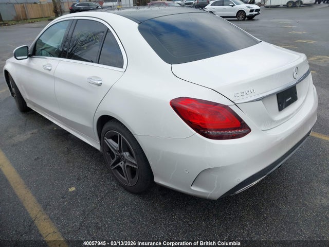 Продажа на аукционе авто 2020 Mercedes-benz C 300 4matic, vin: 55SWF8EB5LU334367, номер лота: 40057945