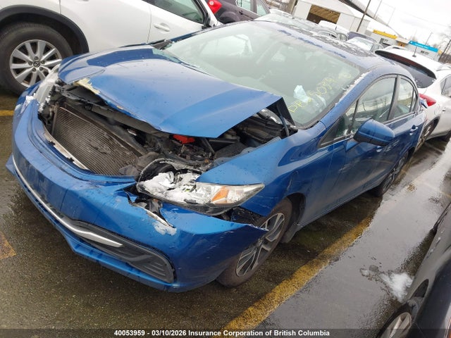 40053959 :رقم المزاد ، 2HGFB2F51FH018208 vin ، 2015 Honda Civic Lx مزاد بيع
