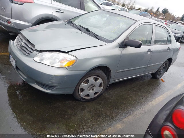 Aukcja sprzedaży 2004 Toyota Corolla Ce/le/s, vin: 2T1BR32E24C805972, numer aukcji: 40052879