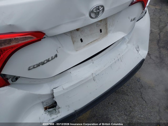 40057959 :رقم المزاد ، 2T1BURHE0KC223522 vin ، 2019 Toyota Corolla Le مزاد بيع