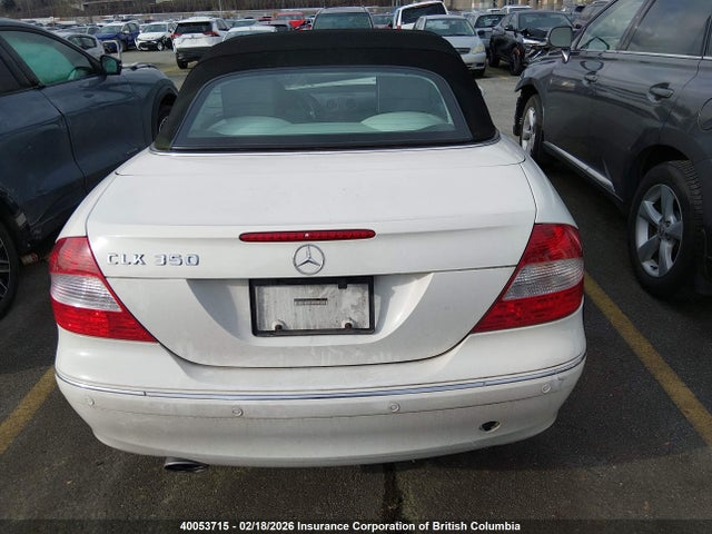 2009 Mercedes-benz Clk 350 მანქანა იყიდება აუქციონზე, vin: WDBTK56F39F262894, აუქციონის ნომერი: 40053715