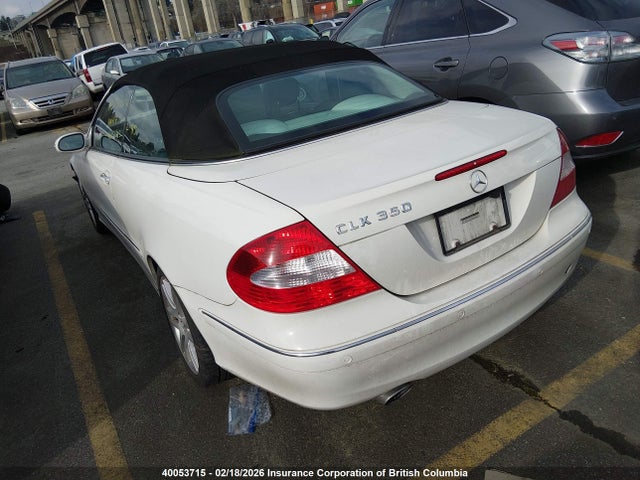 2009 Mercedes-benz Clk 350 მანქანა იყიდება აუქციონზე, vin: WDBTK56F39F262894, აუქციონის ნომერი: 40053715