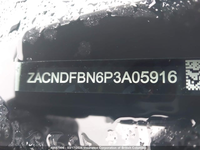 40057996 :رقم المزاد ، ZACNDFBN6P3A05916 vin ، 2023 Dodge Hornet Gt Plus مزاد بيع