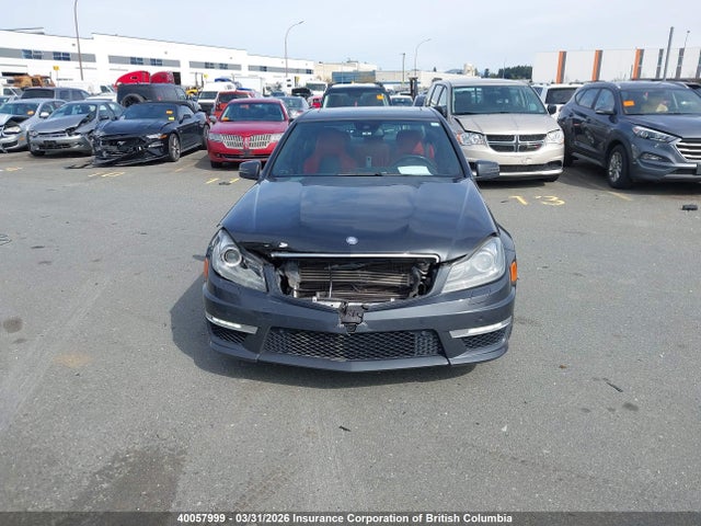 40057999 :رقم المزاد ، WDDGF7HB0CA659535 vin ، 2012 Mercedes-benz C 63 Amg مزاد بيع